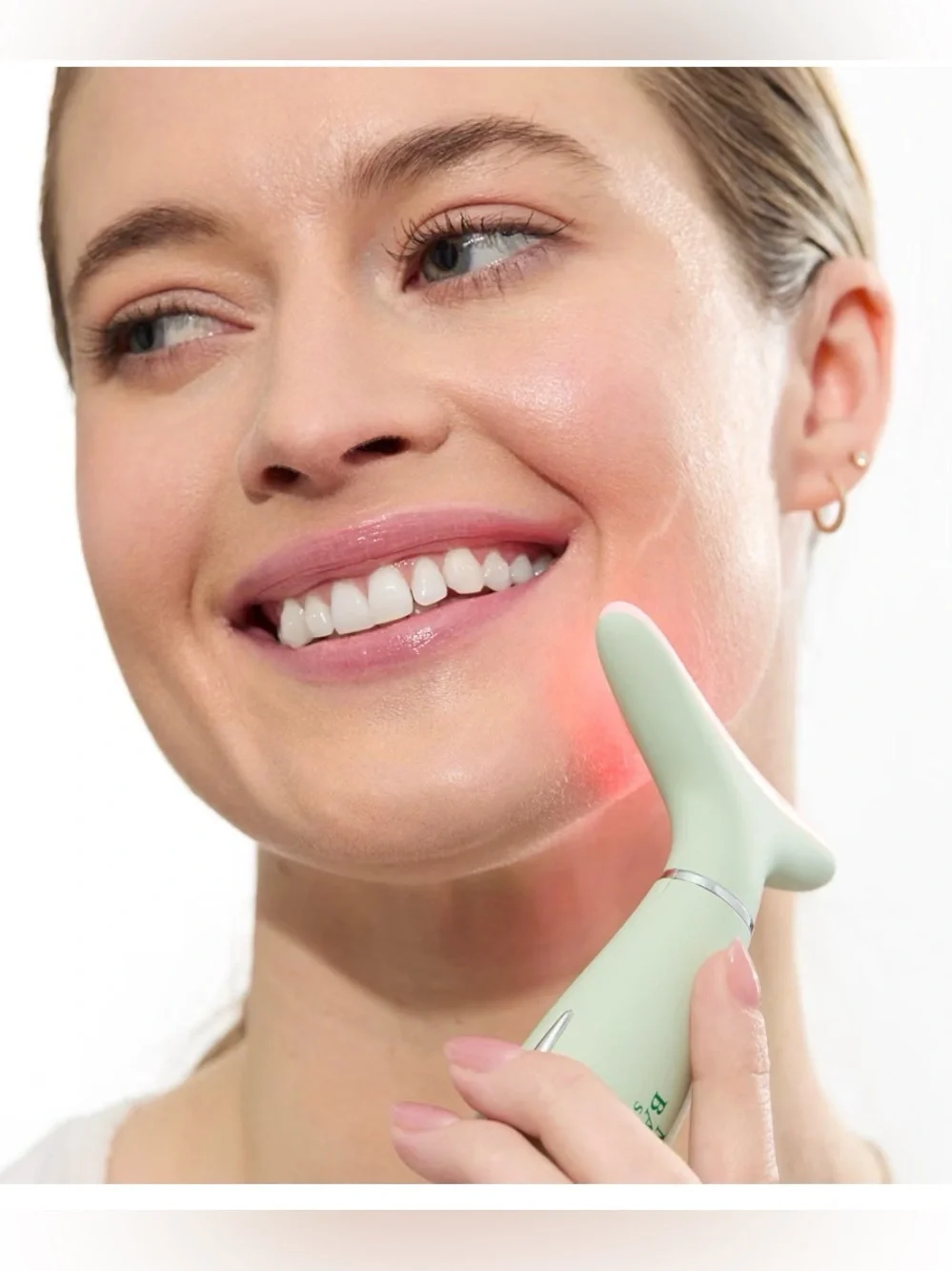 Mario Badescu Mint Green Triple Light Thermal Face & Neck Massager
